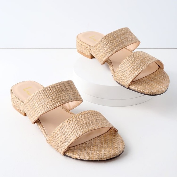 natural woven sandals